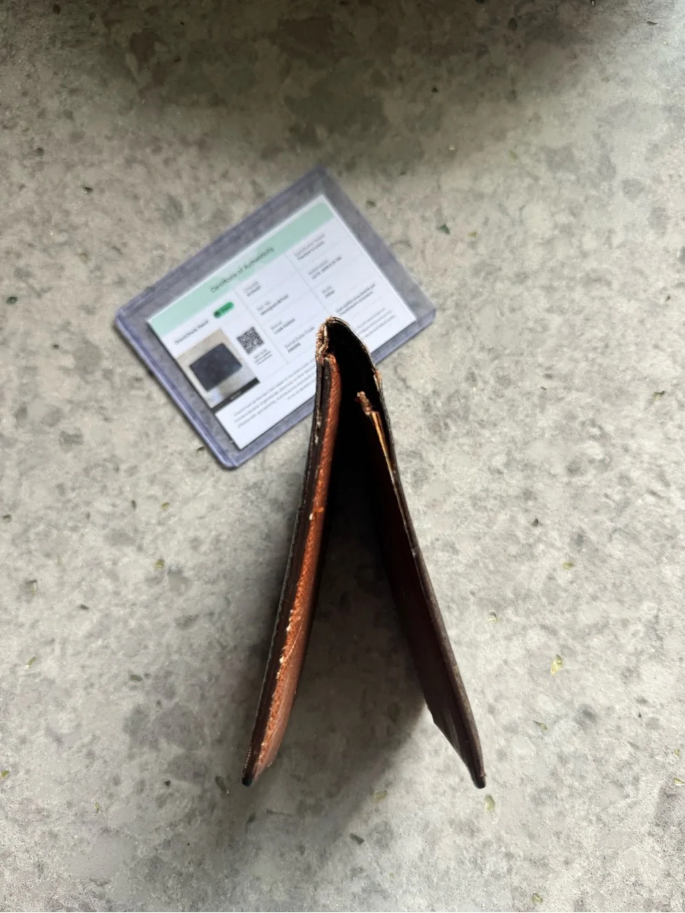 Louis Vuitton Monogram Bifold Wallet with  Certificate of Authenticity